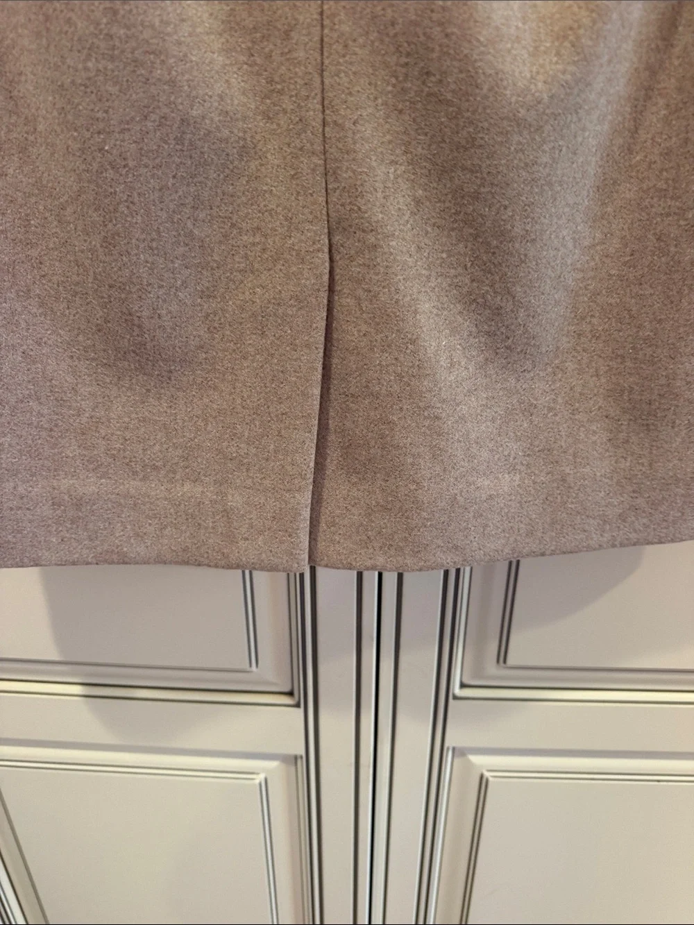 J Crew Classic Taupe Pencil Skirt - Women's